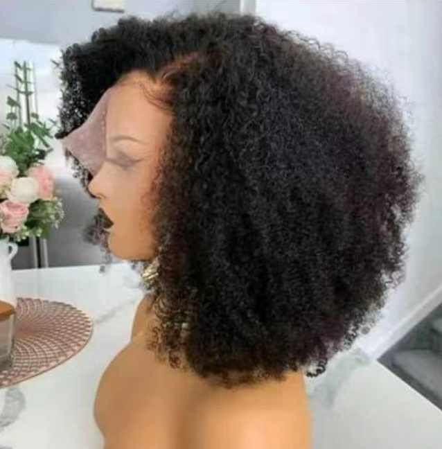 Afro Curly frontal wig