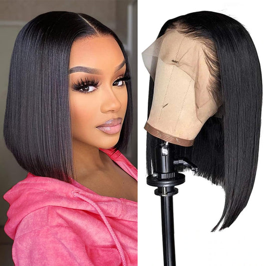 13x4 Bob Wig 210% Density