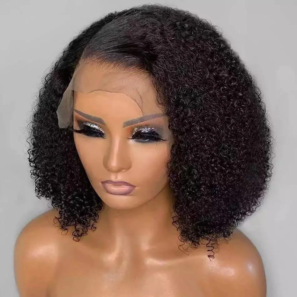 Afro Curly frontal wig
