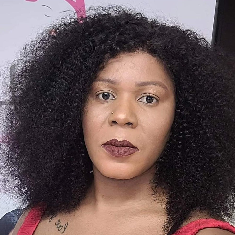 Afro Curly frontal wig