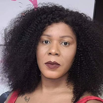 Afro Curly frontal wig