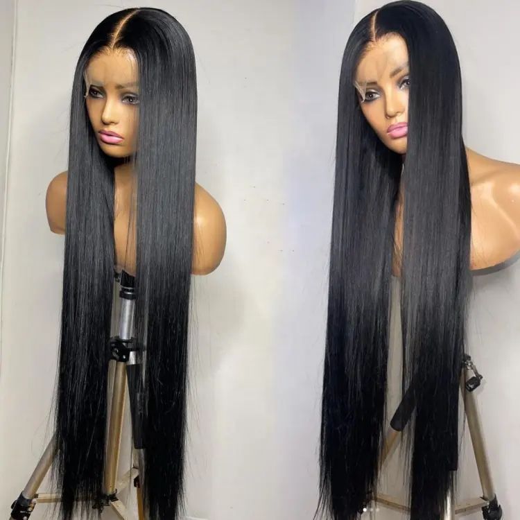 13x4 Bone straight Wig 180% Density