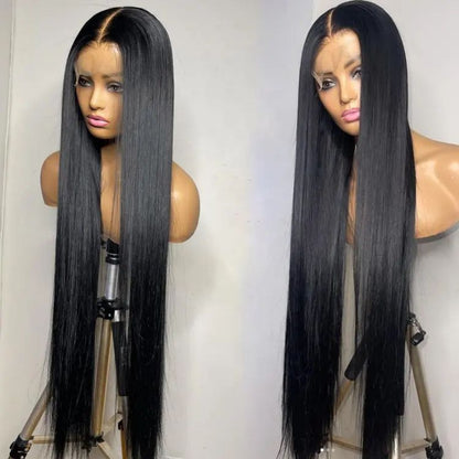 13x4 Bone straight Wig 180% Density