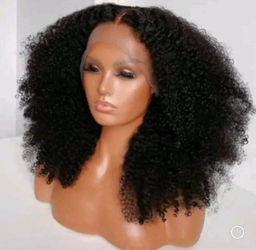 Afro Curly frontal wig