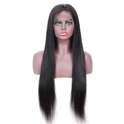 13x4 Bone straight Wig 180% Density